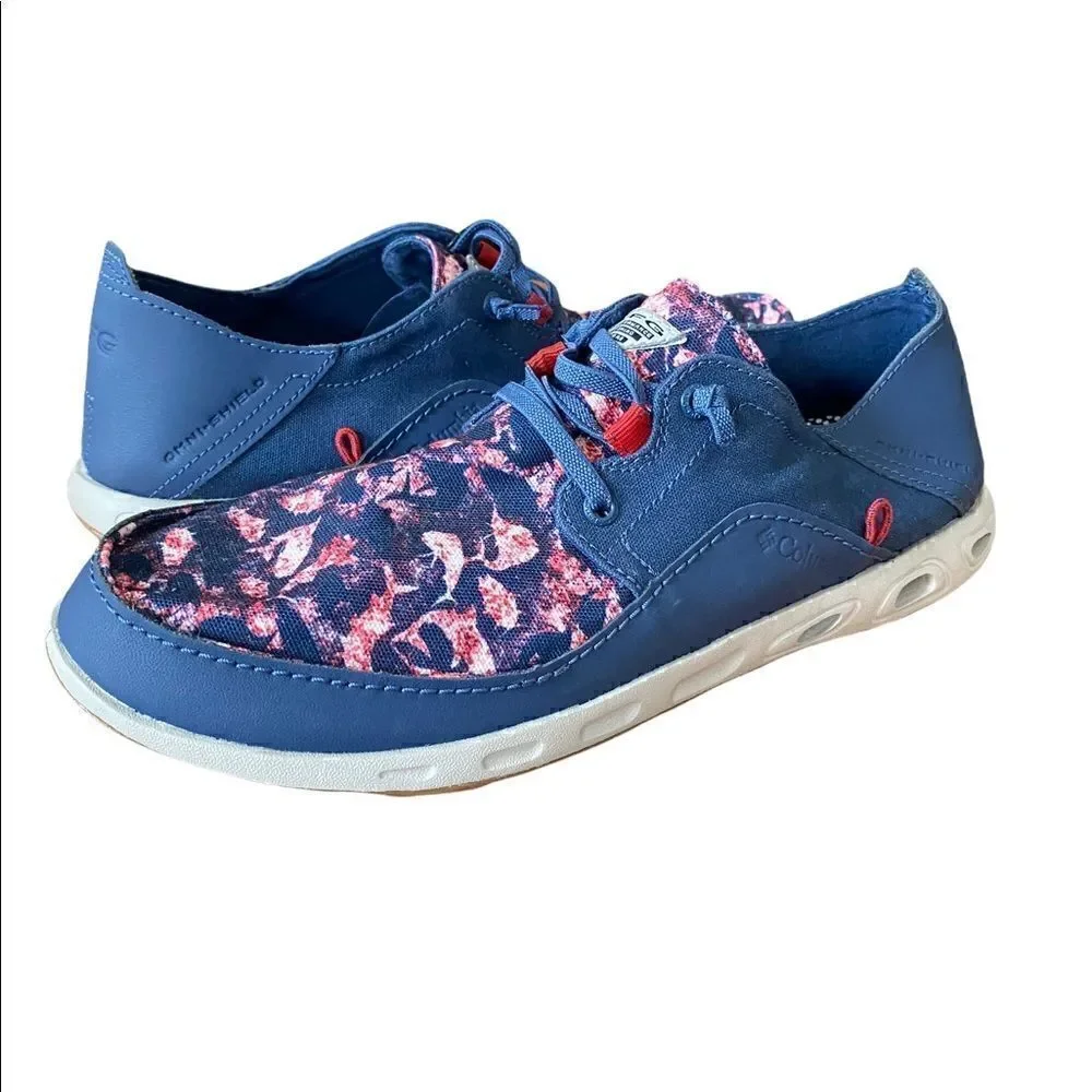 Columbia | Men's PFG Bahama Vent Loco Relaxed Fishing Shoes Blue Fish | 11 NWT